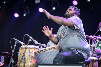 Christian Scott aTunde Adjuah @ Gent Jazz 2017, picture 15, photographed by Jan van Hecke - FrontView Magazine