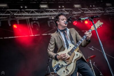 The Living End @ Sjock, picture 1, photographed by Luc Luyten - FrontView Magazine