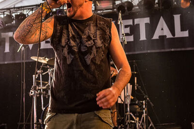 Dead End Path @ Antwerp Metal Fest 2017, picture 3, photographed by Edwin Houdevelt - FrontView Magazine