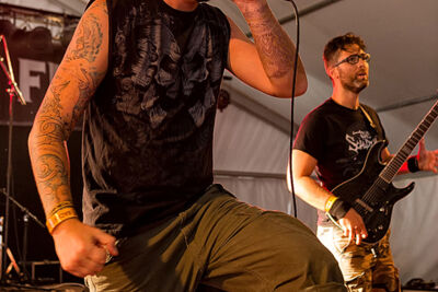 Dead End Path @ Antwerp Metal Fest 2017, picture 7, photographed by Edwin Houdevelt - FrontView Magazine