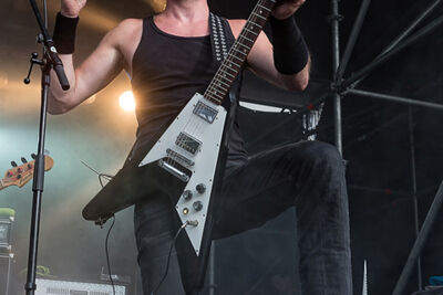 Diablo BLVD @ Antwerp Metal Fest 2017, foto 2, foto's door Edwin Houdevelt - FrontView Magazine