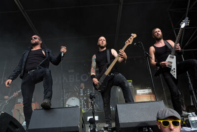 Diablo BLVD @ Antwerp Metal Fest 2017, foto 13, foto's door Edwin Houdevelt - FrontView Magazine