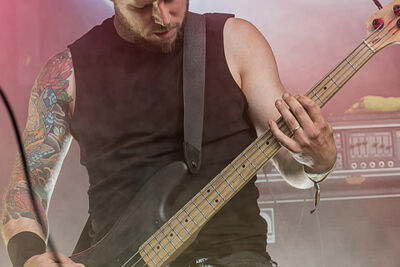 Diablo BLVD @ Antwerp Metal Fest 2017, foto 28, foto's door Edwin Houdevelt - FrontView Magazine