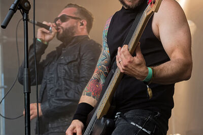 Diablo BLVD @ Antwerp Metal Fest 2017, foto 30, foto's door Edwin Houdevelt - FrontView Magazine