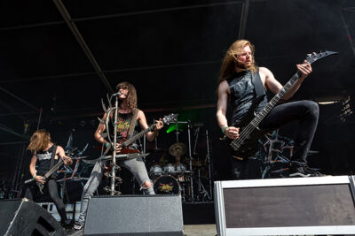 Evil Invadors @ Antwerp Metal Fest 2017, picture 1, photographed by Edwin Houdevelt - FrontView Magazine