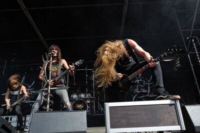 Evil Invadors @ Antwerp Metal Fest 2017, picture 6, photographed by Edwin Houdevelt - FrontView Magazine