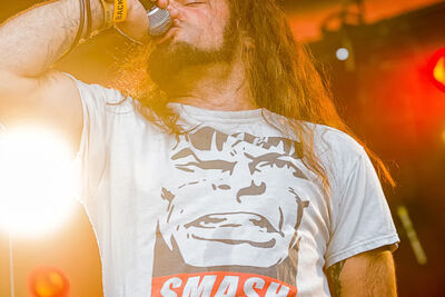 Komah @ Antwerp Metal Fest 2017, foto 8, foto's door Edwin Houdevelt - FrontView Magazine