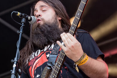 Komah @ Antwerp Metal Fest 2017, foto 9, foto's door Edwin Houdevelt - FrontView Magazine