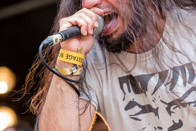 Komah @ Antwerp Metal Fest 2017, foto 16, foto's door Edwin Houdevelt - FrontView Magazine