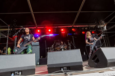Nervosa @ Antwerp Metal Fest 2017, foto 3, foto's door Edwin Houdevelt - FrontView Magazine