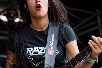 Nervosa @ Antwerp Metal Fest 2017, foto 10, foto's door Edwin Houdevelt - FrontView Magazine
