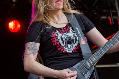 Nervosa @ Antwerp Metal Fest 2017, foto 12, foto's door Edwin Houdevelt - FrontView Magazine