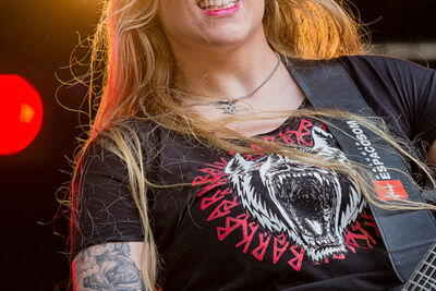Nervosa @ Antwerp Metal Fest 2017, foto 19, foto's door Edwin Houdevelt - FrontView Magazine