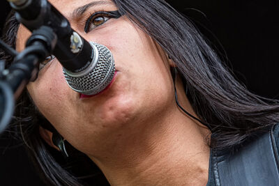 Nervosa @ Antwerp Metal Fest 2017, foto 22, foto's door Edwin Houdevelt - FrontView Magazine