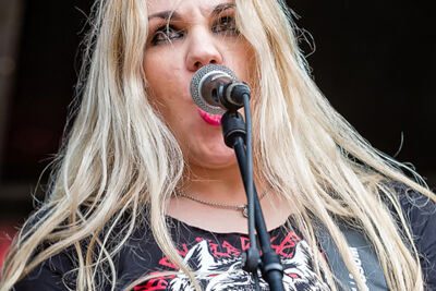 Nervosa @ Antwerp Metal Fest 2017, foto 23, foto's door Edwin Houdevelt - FrontView Magazine