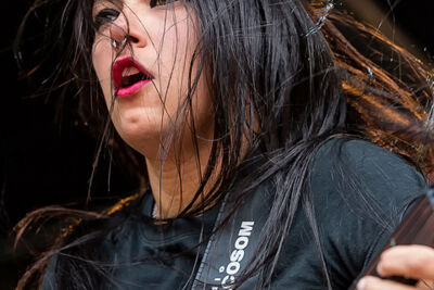 Nervosa @ Antwerp Metal Fest 2017, foto 24, foto's door Edwin Houdevelt - FrontView Magazine