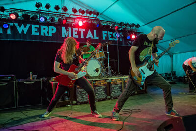 San Diablo @ Antwerp Metal Fest 2017, foto 8, foto's door Edwin Houdevelt - FrontView Magazine