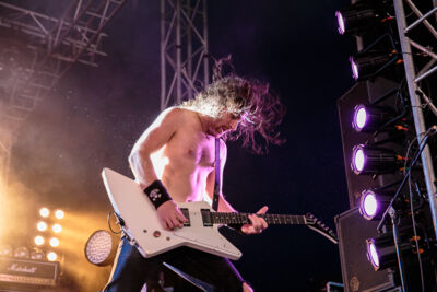 Airbourne @ Bospop 2017, picture 1, photographed by Dorien Goetschalckx - FrontView Magazine