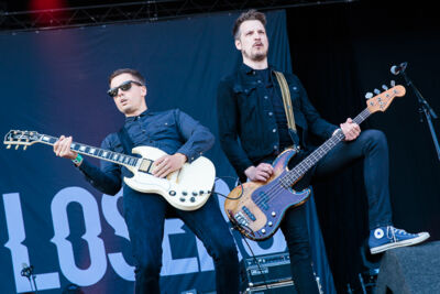 The Sore Losers @ bospop 2017, picture 1, photographed by Dorien Goetschalckx - FrontView Magazine