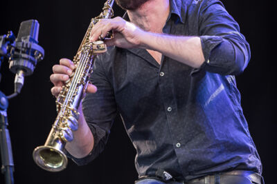 Vincent Peirani & Émile Parisien @ Gent Jazz 2017, picture 8, photographed by Jan van Hecke - FrontView Magazine