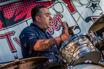 Roy Dee and the Spitfires @ Sjock, picture 8, photographed by Luc Luyten - FrontView Magazine