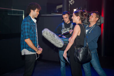 Setbezoek Patser @ Ikon, foto 4, foto's door Goele Bormans - FrontView Magazine