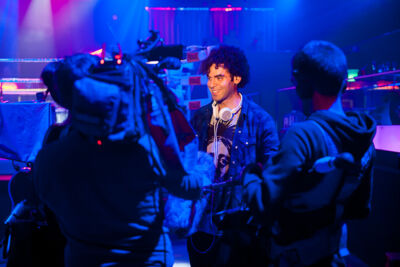 Setbezoek Patser @ Ikon, foto 5, foto's door Goele Bormans - FrontView Magazine