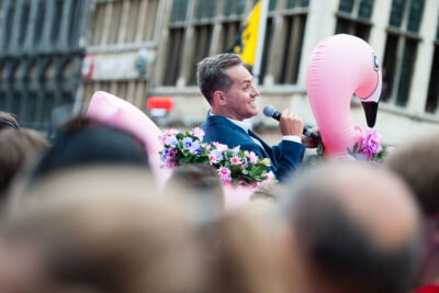 Vlaanderen Feest! 11 juli viering @ Antwerpen, picture 2, photographed by Dimitri Vanlommel - FrontView Magazine