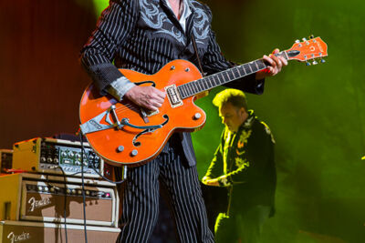 Brian Setzer @ OLT Rivierenhof, picture 1, photographed by Marc Verdonck - FrontView Magazine