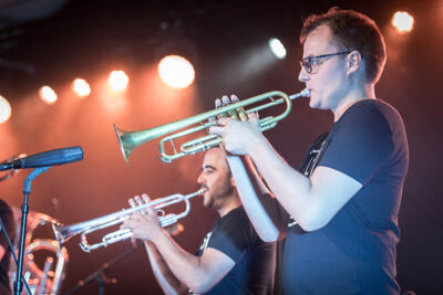 Kleptomatics @ Gent Jazz 2017, picture 5, photographed by Jan van Hecke - FrontView Magazine