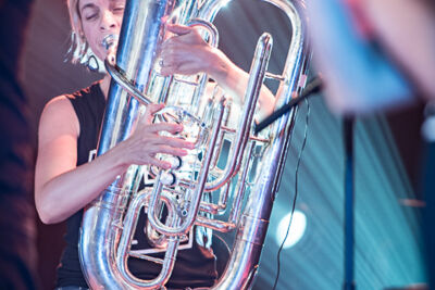 Kleptomatics @ Gent Jazz 2017, picture 6, photographed by Jan van Hecke - FrontView Magazine