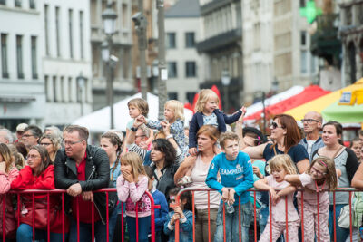 Repetities Vlaanderen Feest 2017 @ Grote Markt Antwerpen, foto 16, foto's door Goele Bormans - FrontView Magazine
