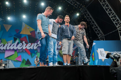 Repetities Vlaanderen Feest 2017 @ Grote Markt Antwerpen, foto 36, foto's door Goele Bormans - FrontView Magazine