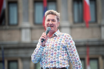 Repetities Vlaanderen Feest 2017 @ Grote Markt Antwerpen, foto 46, foto's door Goele Bormans - FrontView Magazine