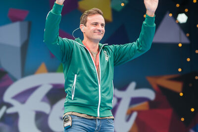Repetities Vlaanderen Feest 2017 @ Grote Markt Antwerpen, foto 54, foto's door Goele Bormans - FrontView Magazine
