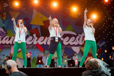 Repetities Vlaanderen Feest 2017 @ Grote Markt Antwerpen, foto 78, foto's door Goele Bormans - FrontView Magazine
