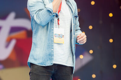 Repetities Vlaanderen Feest 2017 @ Grote Markt Antwerpen, foto 84, foto's door Goele Bormans - FrontView Magazine