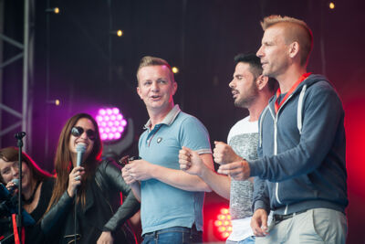 Repetities Vlaanderen Feest 2017 @ Grote Markt Antwerpen, foto 87, foto's door Goele Bormans - FrontView Magazine