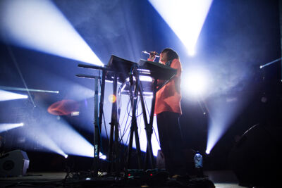 Agar Agar @ Dour Festival 2017, picture 5, photographed by Magali Decamps - FrontView Magazine