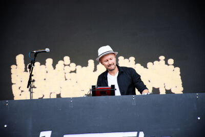 Wax Tailor @ Dour Festival 2017, picture 1, photographed by Magali Decamps - FrontView Magazine