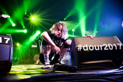 Cocaine Piss @ Dour Festival 2017, foto 1, foto's door Magali Decamps - FrontView Magazine