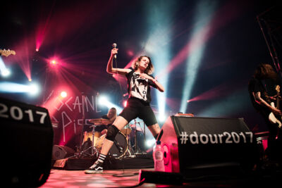 Cocaine Piss @ Dour Festival 2017, foto 7, foto's door Magali Decamps - FrontView Magazine