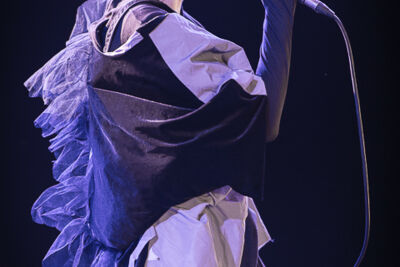Jenny Hval @ Gent Jazz 2017, picture 1, photographed by Jan van Hecke - FrontView Magazine