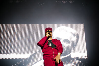 Nas @ Dour Festival 2017, picture 8, photographed by Magali Decamps - FrontView Magazine