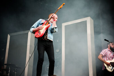 Two Door Cinema Club @ Dour Festival 2017, picture 5, photographed by Magali Decamps - FrontView Magazine