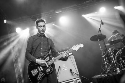 Iceage @ Rock Herk, picture 7, photographed by Luc Luyten - FrontView Magazine