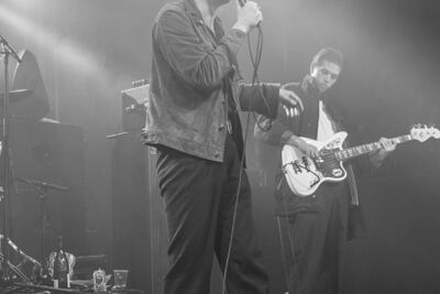 Iceage @ Rock Herk, picture 8, photographed by Luc Luyten - FrontView Magazine