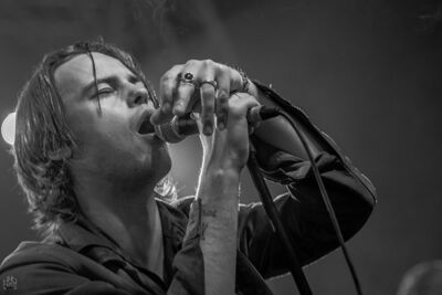 Iceage @ Rock Herk, picture 11, photographed by Luc Luyten - FrontView Magazine