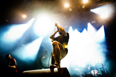 Nostromo @ Dour Festival 2017, picture 1, photographed by Magali Decamps - FrontView Magazine