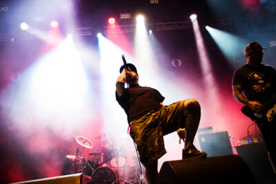Nostromo @ Dour Festival 2017, picture 2, photographed by Magali Decamps - FrontView Magazine